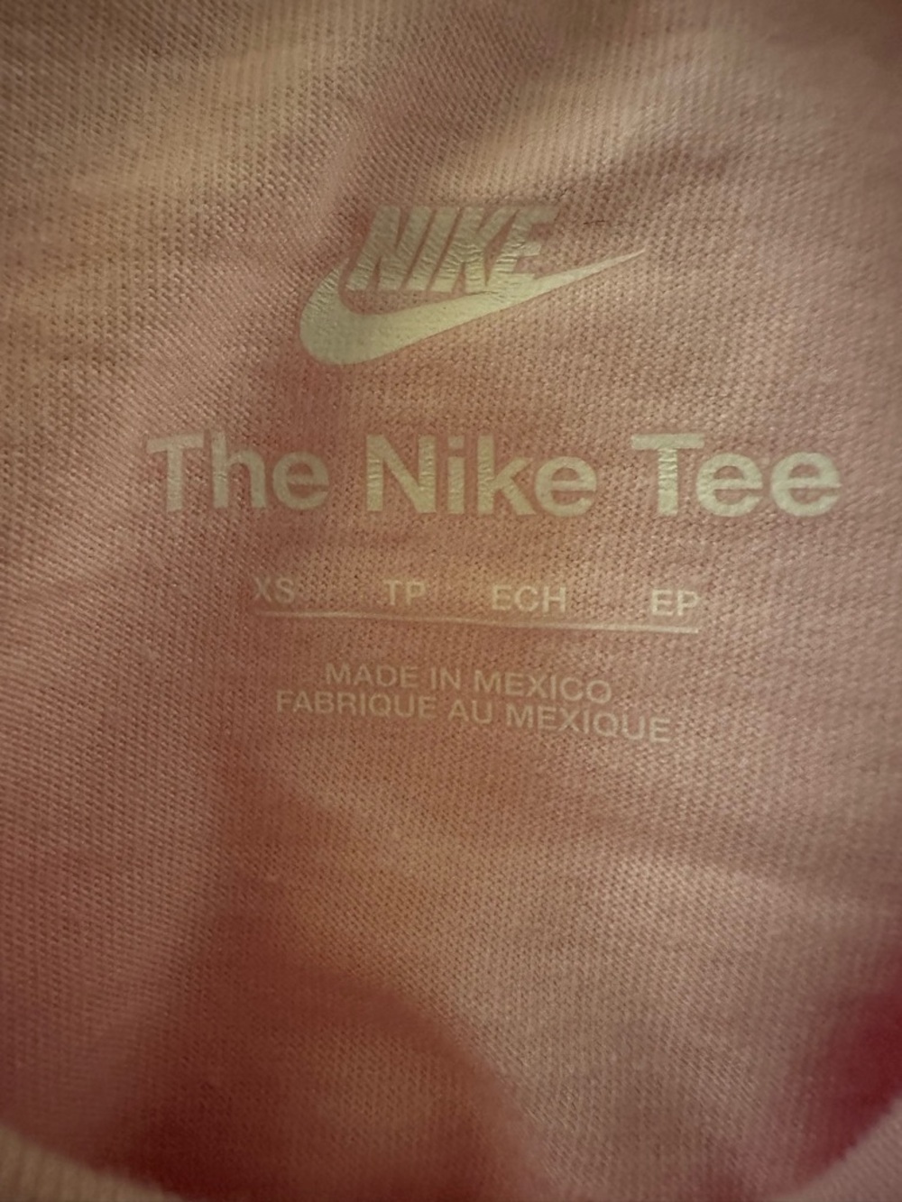 Nike Pink 'Nike Girl' Graphic Short Sleeve Tee - Picture 4 of 7